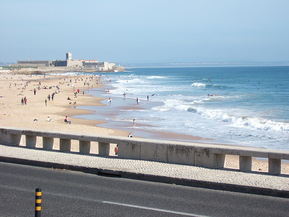 Praia de Carcavelos, Cascais, distrito de Lisboa